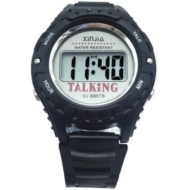 VISIONU Spanish Talking Watch for The Blind and Elderly Digital Sport Wrist Watch