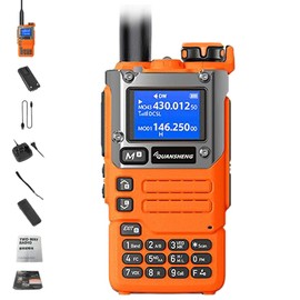 Quansheng UV-K5(8) Radio USB-C Charging Cable Two Way Radio Long Range with NOAA for Adults 5W U/V Dual Band DTMF AM FM Walkie Talkie with USB-C Cable