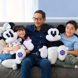 Disney100 Years of Wonder Minnie Mouse 32-inch Jumbo Plush Stuffed Animal, Once-in-a-Lifetime Exclusive, Kids Toys for Ages 3 Up by Just Play