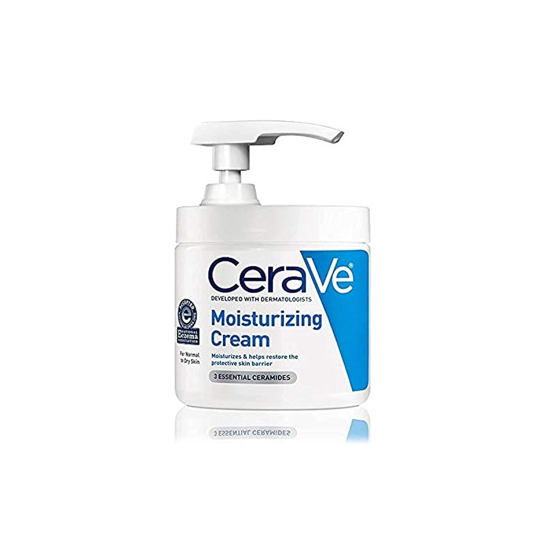 CeraVe Moisturizing Cream with Pump, 16 Ounce