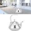 Stainless Steel Teapot with Tea Infuser Thickened NonMagnetic Kettle for