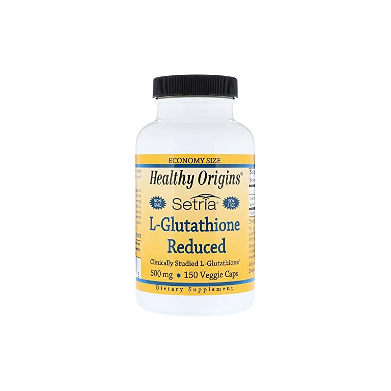 Healthy Origins Setria L-Glutatión Reducido - 500 mg - 150
