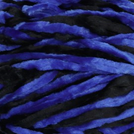JubileeYarn Chenille Yarn - Worsted Weight - 100g/Skein - Atlantis - Variegated Multicolor Velvet - Crochet and Knitting Yarn - 1 Skein