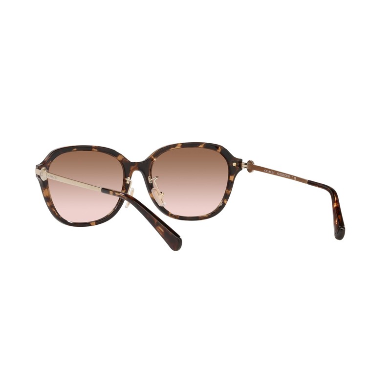 Coach HC8332D Women's Sunglasses, DARK TORTOISE