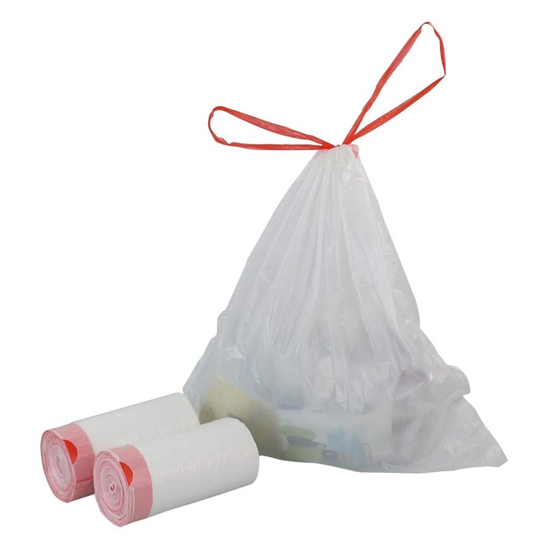 Hespama Bolsas de Basura Pequeñas con Cordón de 2.6 Galones