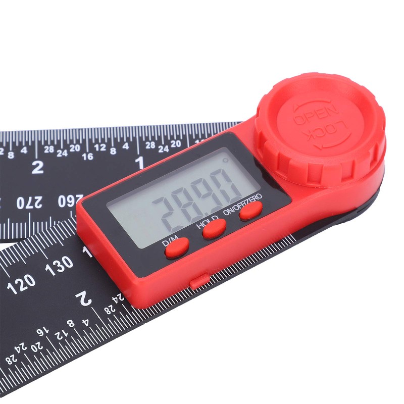 lvifloae Angle Finder Electronic Digital Angle Ruler 360 Degree Protractor