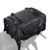 Rhinowalk Motorcycle Saddle Bag, 30L, Black, Waterproof, Combinable, Backpack
