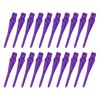 YOKIVE 60 Pcs Plastic Dart Tips, Game 2BA Thread Soft