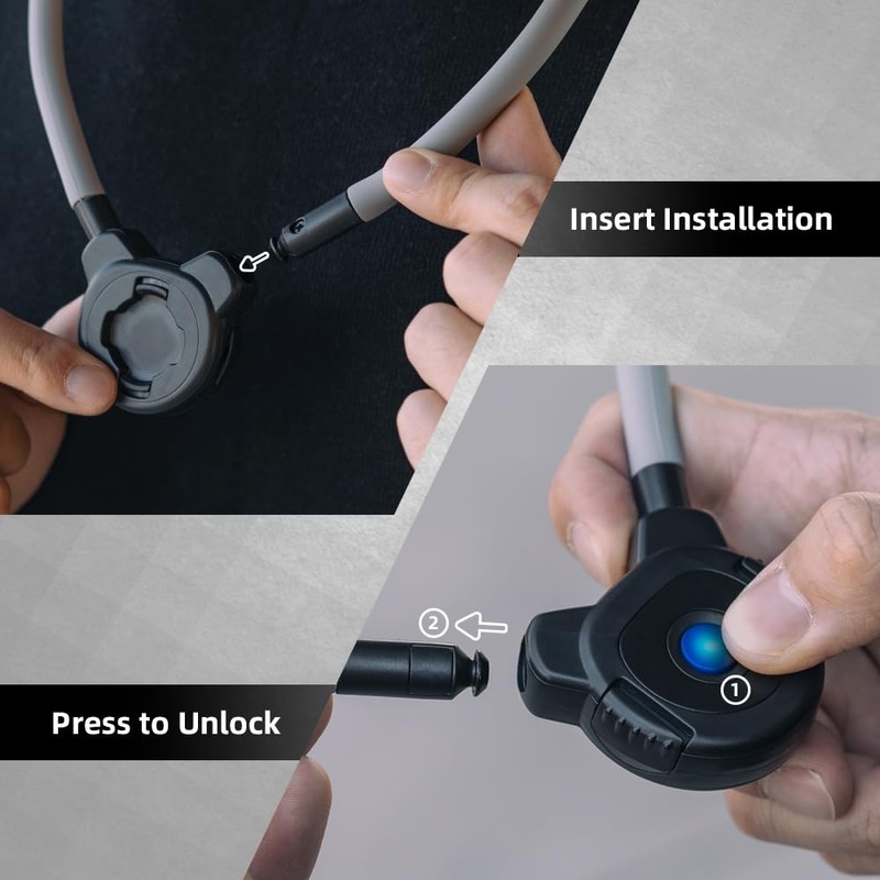 SUREWO Pocket 3 Magnetic Neck Mount, Extended Quick Release POV/Vlog