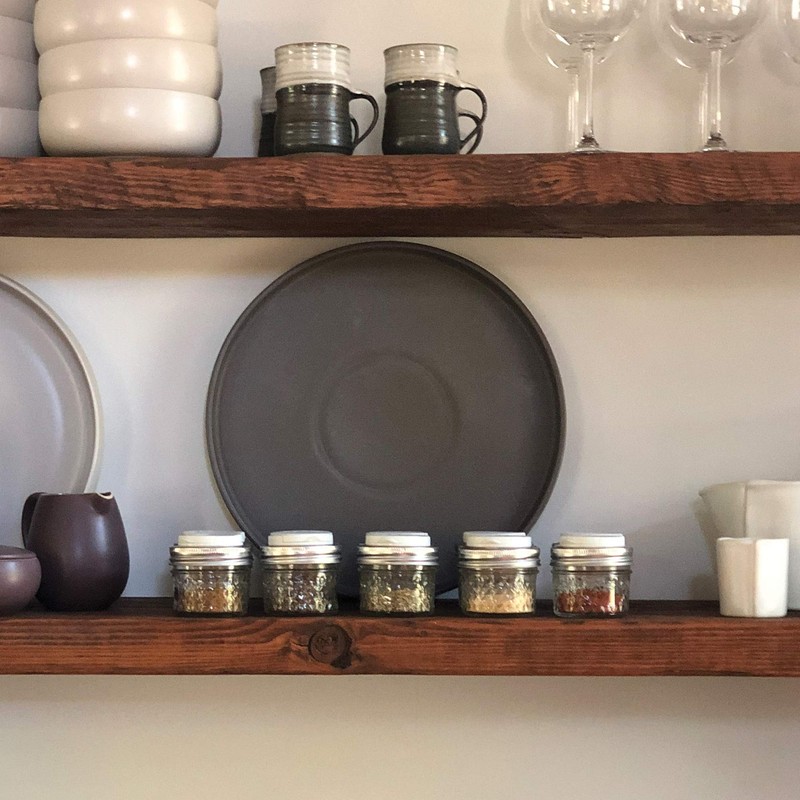 Jarware Spice Lids for Regular Mouth Mason Jars, Set of