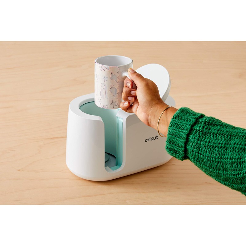 Cricut 2 x Sublimation Cups with Ink, White, Blank, 355