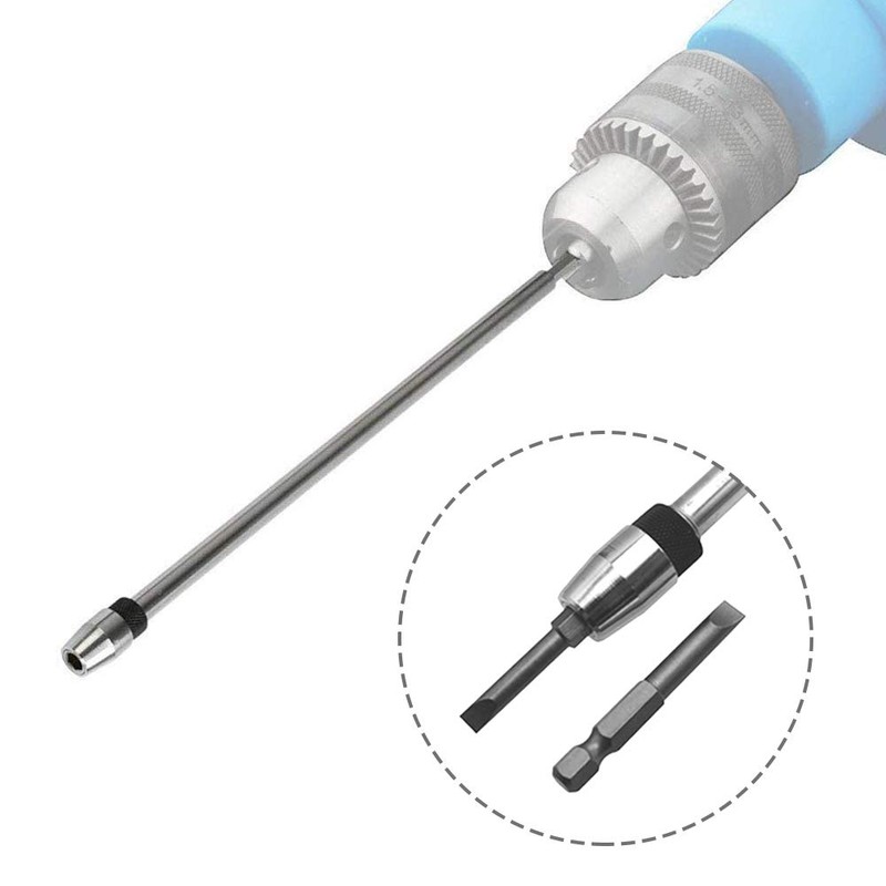 Mesee 12 Inch Extra Long Magnetic Bit Holder, 1/4 Inch