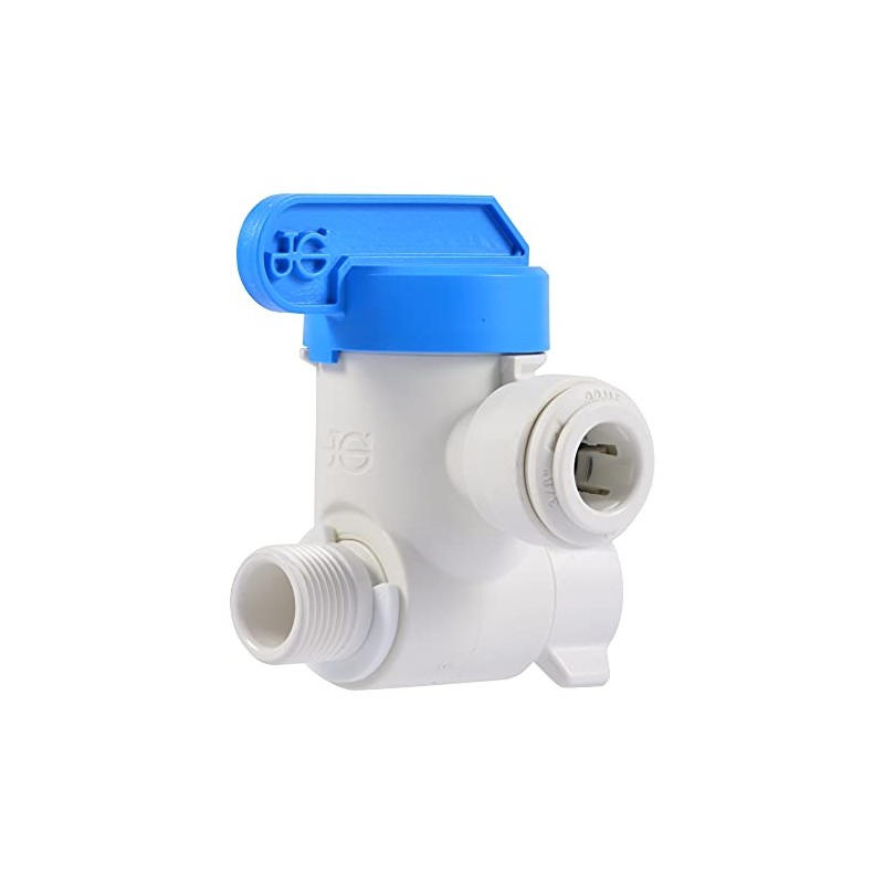 John Guest 3/8 x 3/8 x 3/8 Inch Angle Stop