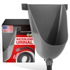 Stock Your Home Waterless Urinal for Men (Gray), Plastic Urinals