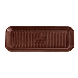 (Ibuki Craft TOOL S) Grill Plate M Brown | Fish Grilling Grill, Ceramic
