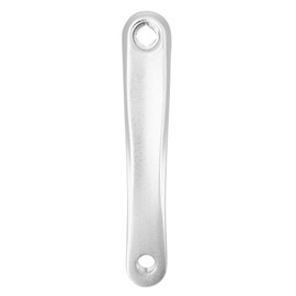 VOBOR Bicycle Crank Arm, 170 mm Separate Crank for the Left Side of the Bicycle Disc for Road Bikes and Mountain Bikes, Electric Bicycle Conversion Kit Replacement Accessories (Silver Diamond Hole)