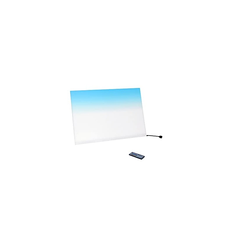 FJARDE Aquarium Backlight Screen-Fish Tank Background Light,for Rimless Aquarium,Ultra-Thin 6mm