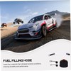 BUGUUYO 1 Set Racing Fuel Filler Hose Cap Kit Gas