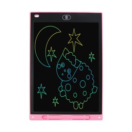 10 Inch Color LCD Writing Tablet for Kids - Reusable Drawing Board with Stylus, Eye-Friendly Screen, Mess-Free Doodle Pad, Educational Toy for Toddlers & Children (Pink)