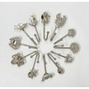Knobs By Blossom Silver Sea-Life Marine Nautical Hooks (8. Small