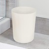 iDesign Finn Waste Can, Coconut