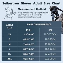 Seibertron M.F.O.S.G-4 Three Fingerless Gloves for Climbing and Outdoor Sports Black XXL