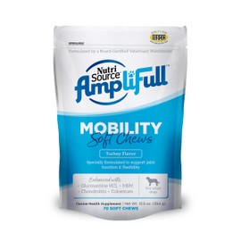 NutriSource AmpliFull Mobility Dog Soft Chew Supplement, 12.5 Ounce (Pack of 1)