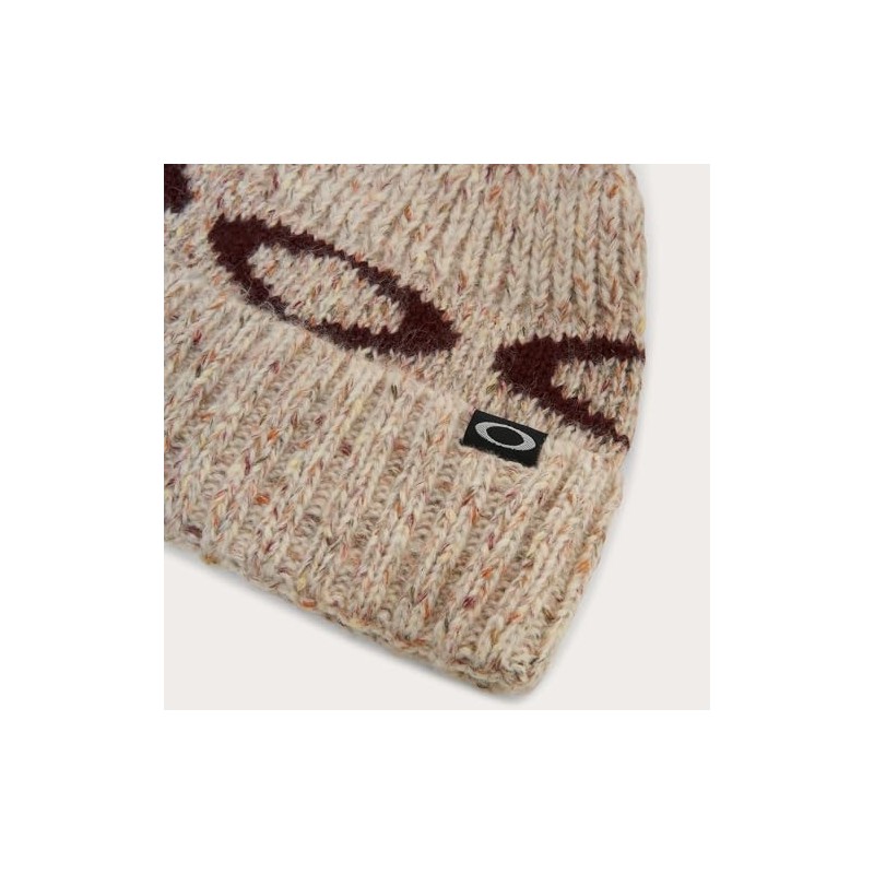 Oakley Men's Ellipse Ribbed Beanie, Toadstool