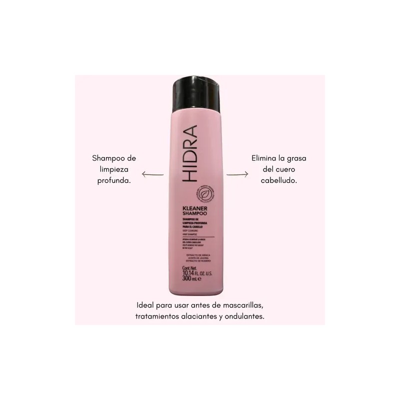 Shampoo De Limpieza Profunda Hidracolor Kleaner 300ml