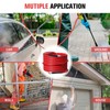 100FT Sewer Jetter Kit for Pressure Washer,1/4 Inch NPT Corner