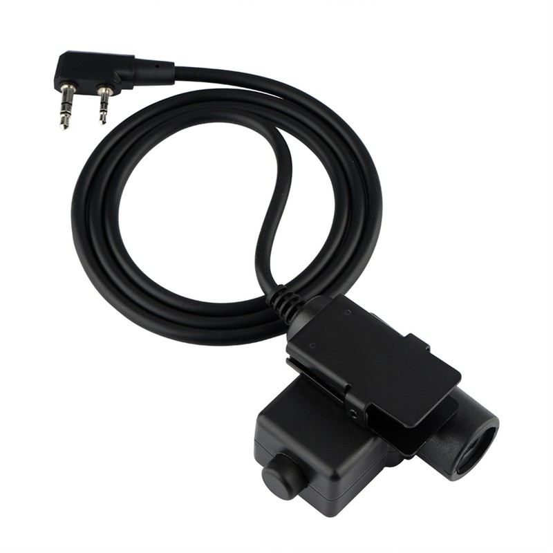 U94 2 Pin Walkie Talkie Outdoors Accessories Cable Adapter PTT