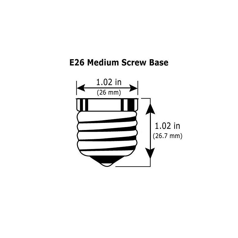 Satco S9316 3W A19 3-Way LED Light Bulb, 2700K, Frosted