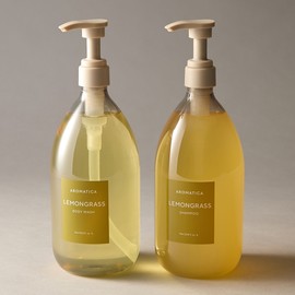 Aromatica Skin Brightening Vitamin Boost! Gentle pH Body Wash with Sweet Orange and Lemongrass for a Refreshing Feeling!