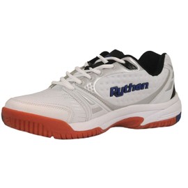 Python Men's Deluxe Indoor (Low) Racquetball Shoe (Non-Marking) 12.5 (D) US White