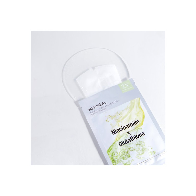 Mediheal (Niacinamide x Glutathione) Derma Synergy Wrapping Mask Blemish Reduction