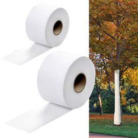 LAIAMER 2Pack 427 FT Tree Wraps to Protect Bark for Winter, Cold-Proof Tree Wrap for Damaged Bark, Non-Woven Fabric Tree Trunk Wrap Protection Cover for Gardening Tree to Keep Plants Warm, 3.2" Wide