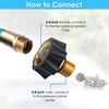 Ceoighe 2 Pack Garden Hose to Pressure Washer Adapter 3/4"Female