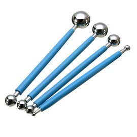 Modelling Tool Clay Sculpting Tool Set, Polymer Modelling Clay Sculpting Tools Dotting Tools Ball Stylus for Ceramic Tool Sculpture Kit for DIY Model Making, Clay Ceramics, Sculpture, Crafts