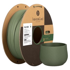 KEXCELLED Matte PLA Filament 1.75mm，Matte Olive Green PLA 3D Printer Filament 1kg Spool (2.2lbs) with +/-0.03mm Accuracy,Upgraded Tangle-Free Winding for Most FDM Printers