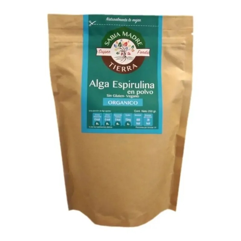 Alga Espirulina En Polvo Excelente Fuente De Nutrientes