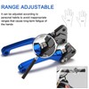 IUVWISN Motorcycle Brake Clutch Lever Pivot Levers Set Adjustable CNC