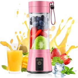 Portable Personal Blender for Travel, Gym, Desk, and Small-Kitchen Smoothie Routines - Cordless Size