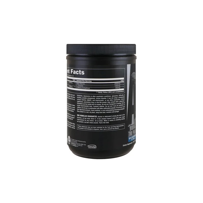 Animal Fury - Pre Workout Powder Supplement For Energy And