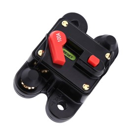 70 amp fuse breaker 12v + Circuit Breaker 1pc DC12V for Car Marine Boat Bike Stereo Reset Fuse 80-300A(100A)