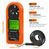Handheld Anemometer WapoRich RQ-818, Digital LCD Backlight Wind Speed Meter