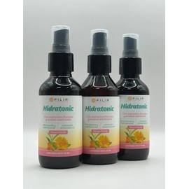HIDRATONIC, Tónico Facial Con Caléndula, Hamammelis y Agua de Rosas  Limpieza Profunda, Control de Brillo y Frescura Diaria  125 ml                   