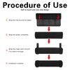 4 Pcs Bunk Bed Ladder Pads Thicker Cushion Non-Slip Covers