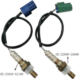 2 sensores de oxígeno para motor de flujo de aire en la parte superior, para Infiniti I35 2002 – 2003 – 2003 Nissan Maxima 3,5 l V6 226A0-8J100 22690 – 2A00