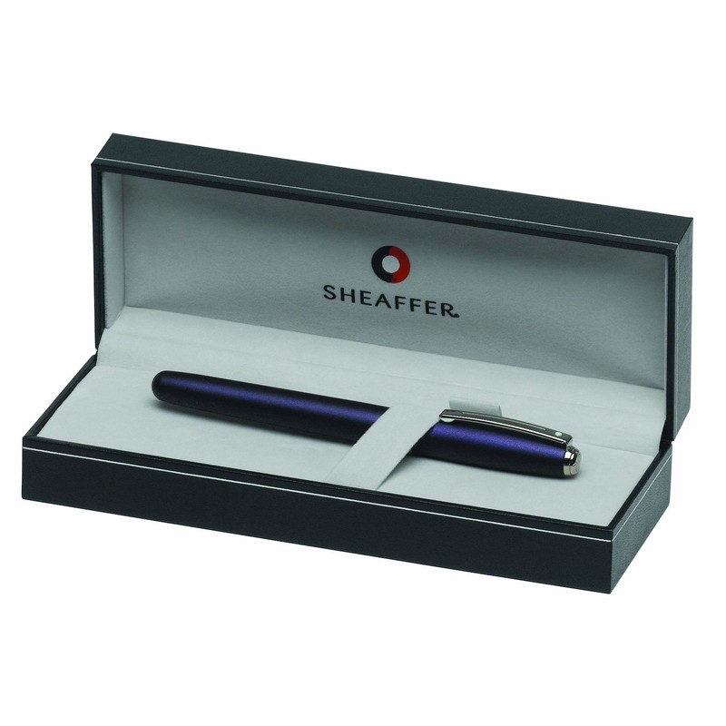 Sheaffer Prelude Chameleon Luminous Purple Nickel Trim Rollerball Pen