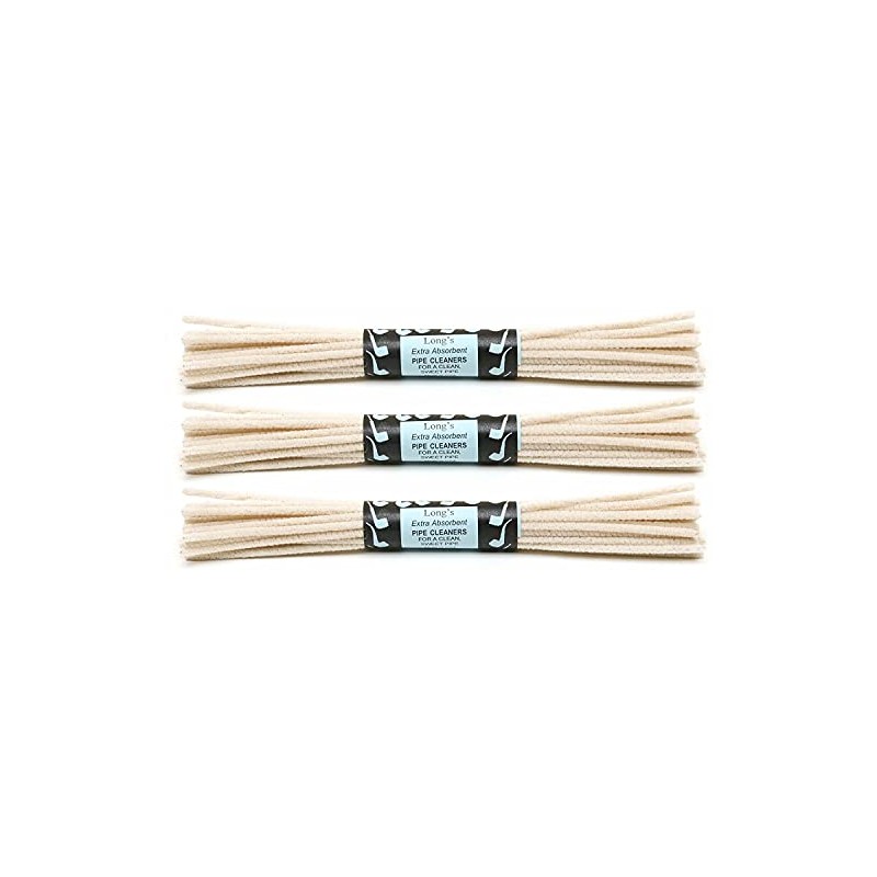 3 Packs of 32 BJ Long 12" Extra Absorbent Churchwarden